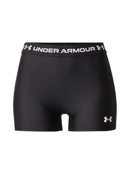 UNDER ARMOUR Športne hlače / bela črna
