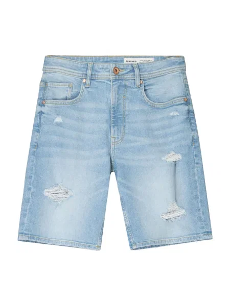 Bershka Jeans deschis albastru