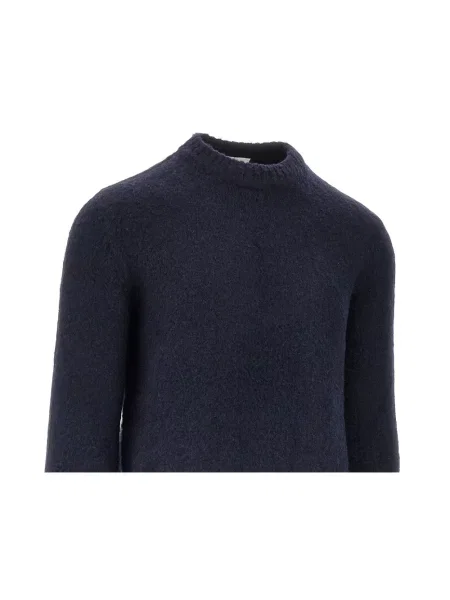 Sweter Piacenza 1733 wełniany niebieski