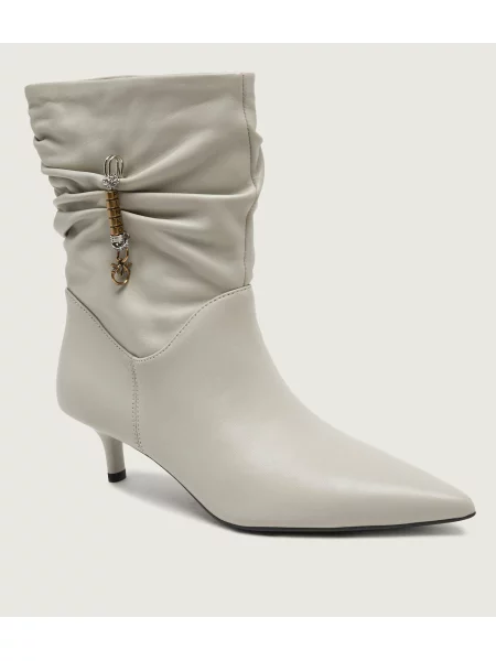 Pinko De piele botine cu subțire Gloria 28 bej