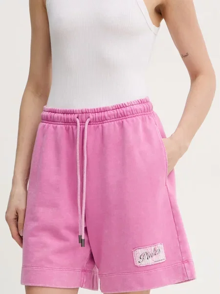 Pinko pantaloni scurți din roz