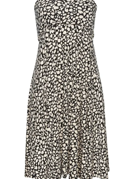 LASCANA Rochie tricotat bej negru