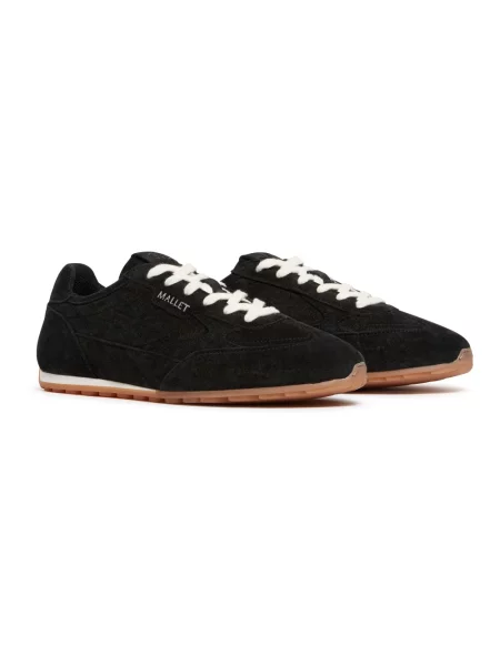 Sneakersy Mallet London skórzane czarne