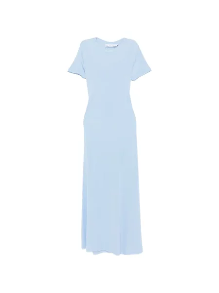 Krótka sukienka maxi Proenza Schouler White Label garniturowa biała