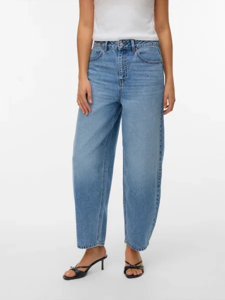 VERO MODA Jeans VMBILLIE denim albastru