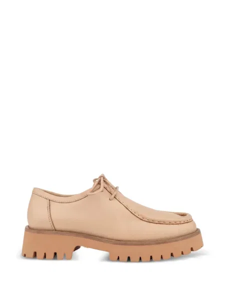 Pantofi loafer Sergio Moretti Firenze cu șireturi din dantelă
