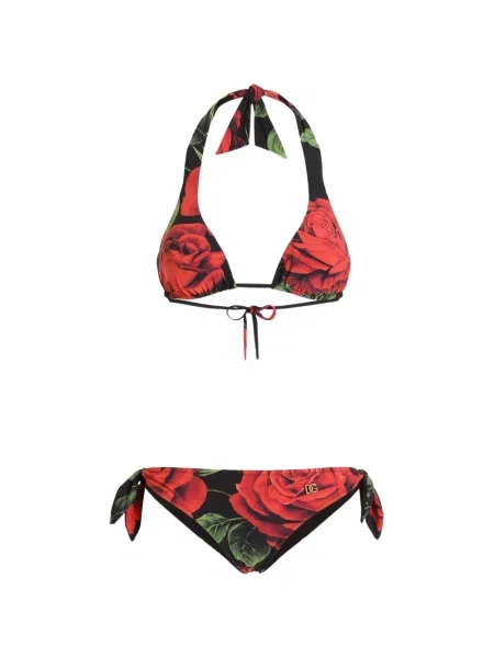 Bikini Dolce & Gabbana cu imagine negru