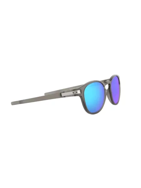 Okulary przeciwsłoneczne Oakley Latch matte grey ink/prizm sapphire polarized szare