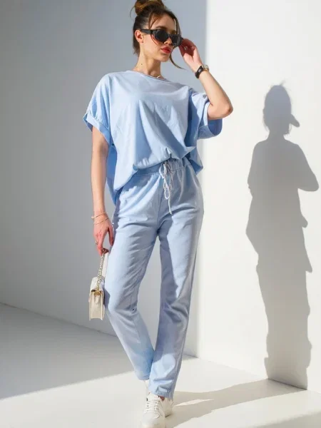 Pantaloni Resti scurte alb