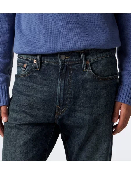 Blugi drepți Polo Ralph Lauren albastru