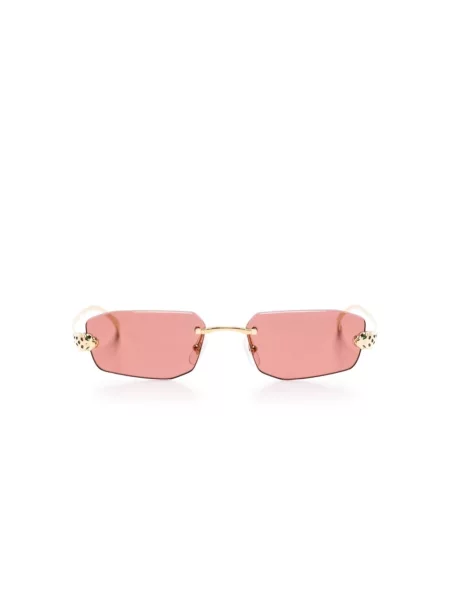 Cartier Okulary Przeciwsłoneczne gold żółte