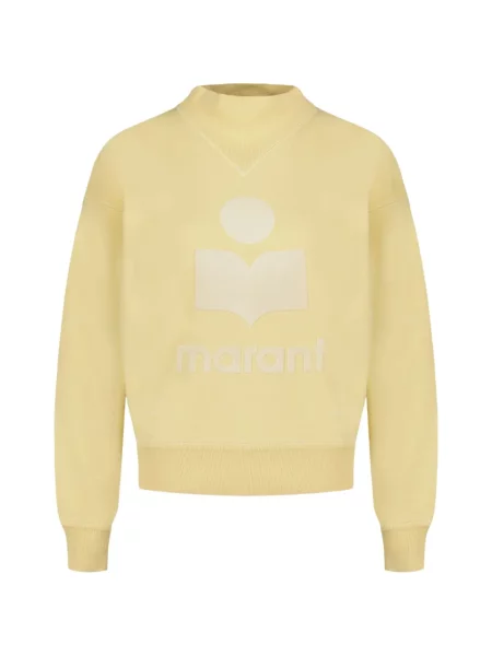 Hanorac Isabel Marant cu imagine galben