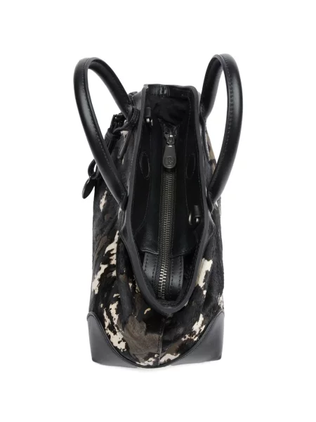 Geantă shopper Ash cu imagine negru
