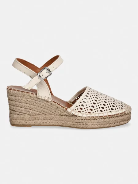 Кожаные эспадрильи Billi Bi на танкетке