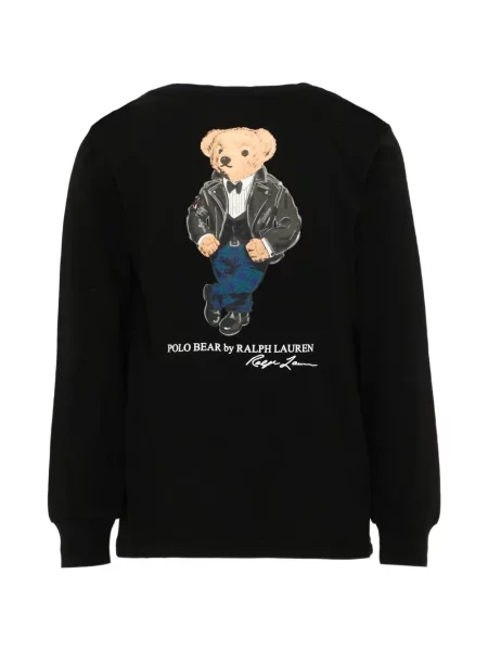 Koszulka polo dziecięca Polo Ralph Lauren czarna