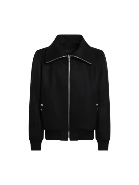 Kurtka bomber Rick Owens wełniany czarny