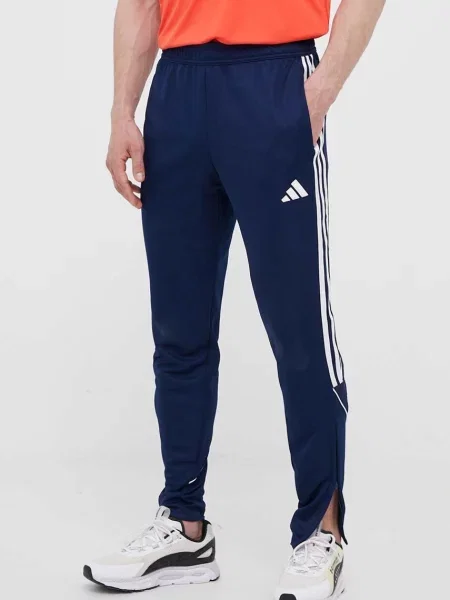 Adidas Performance pantaloni de antrenament Tiro 23 marin cu imprimeu albastru