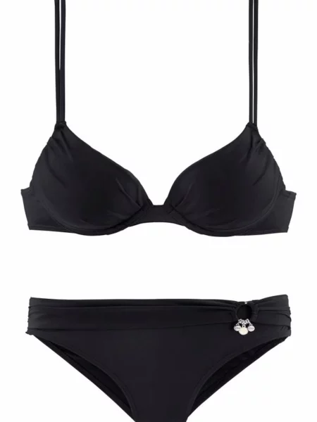 S.Oliver Costum de baie două piese negru