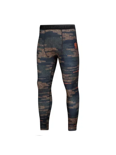 Legginsy sportowe EXTREME HOBBY PARACORD pomarańczowe