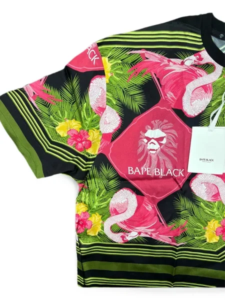 Tricou Bape Black *a Bathing Ape® cu imagine negru