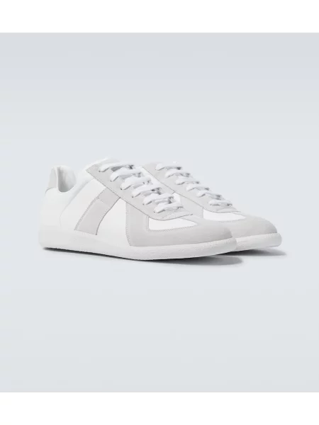 Superge Maison Margiela iz semiša bela