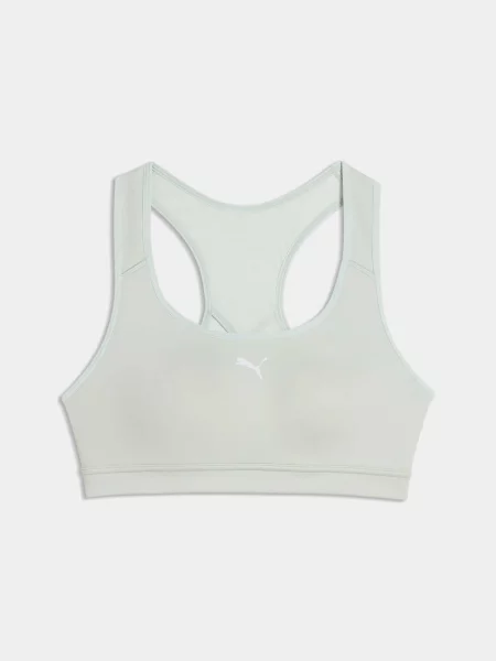 Спортивний топ PUMA Run Bra Mid комбінований верх зелений