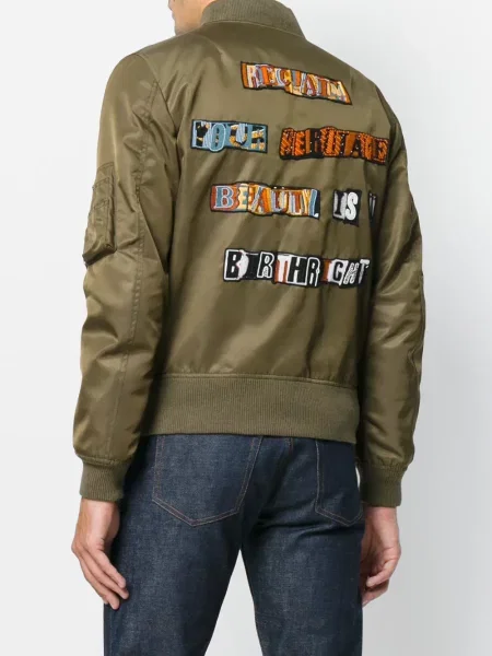 Geacă bomber Valentino Garavani verde