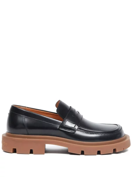 Pantofi loafer Maison Margiela din piele negru