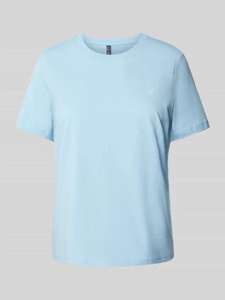 T-shirt z wyhaftowanym motywem model ‘RIA’ Pieces
