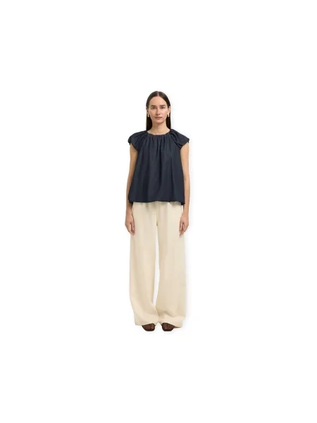Denim ruha Selected kék