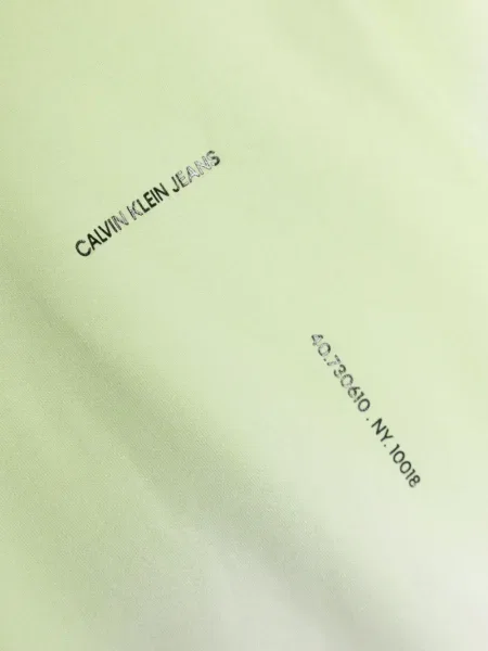 Bluza z kapturem dziecięca Calvin Klein zielona