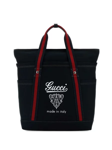 Geantă Gucci din canvas albastru