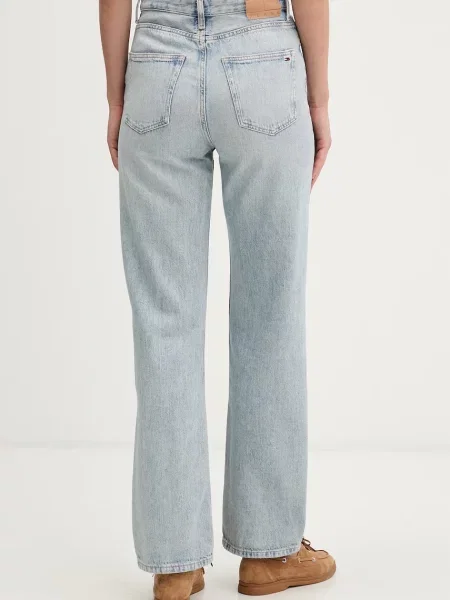 Tommy Jeans jeansy straight niebieskie