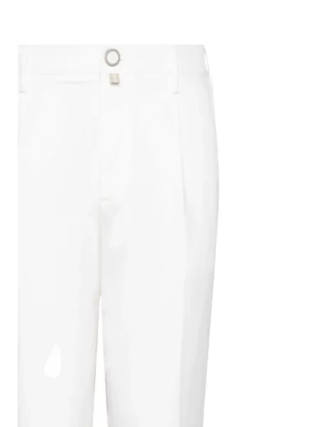 Pantaloni Jacob Cohën alb