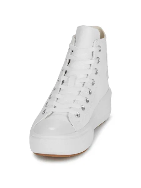 Pantofi Converse din piele alb