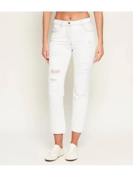 Elisabetta Franchi Blugi | Straight fit | mid rise