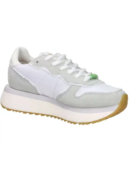 Pantofi Sun68 alb