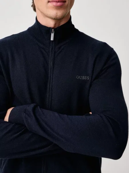 Guess светр на застібці MAGNUS