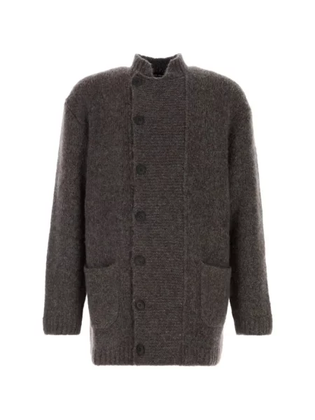 Cardigan Giorgio Armani tricotate albastru