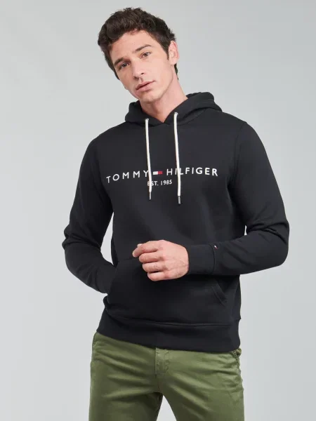 Mikina Tommy Hilfiger čierna