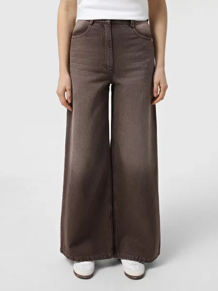 Широкі джинси A.G.N.A Широкие джинсы коричневий