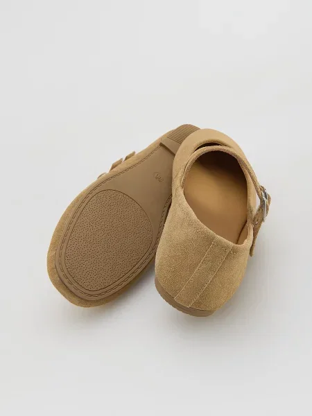 Замшевые балетки Reserved