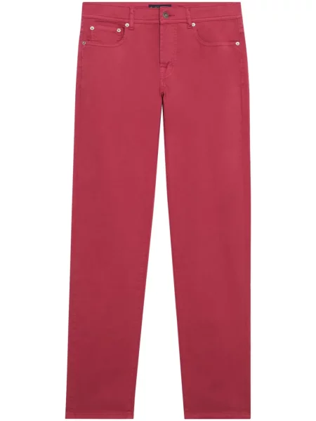 Blugi drepți Brooks Brothers roșu