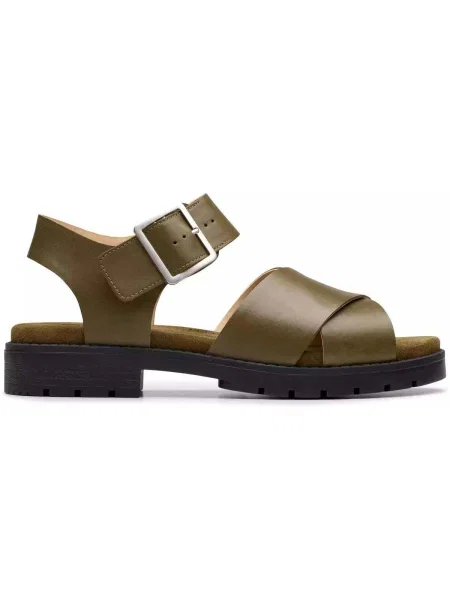 Pantofi Clarks verde
