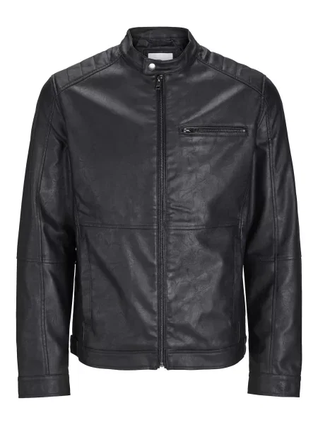 JACK & JONES Geacă de primăvară-toamnă Dylan' negru