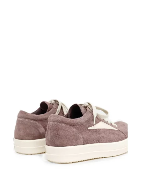 Sneakers Rick Owens σουέντ μωβ