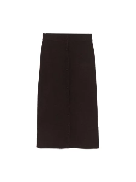 Spódnica Victoria Beckham elegancka brązowa