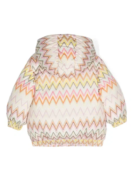 Kurtka dziecięca Missoni różowa
