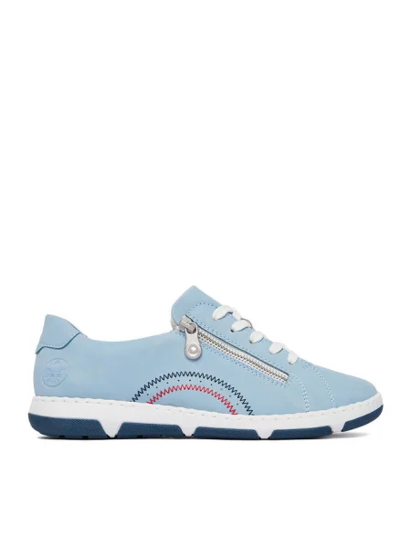 Sneakersy Rieker niebieskie