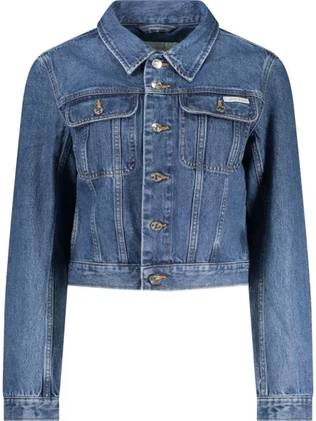 Calvin Klein Jeans Prechodná bunda modrá